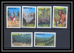 Dominique (dominica) - 3 - N° 1003/008 Tourisme Tourism Cote 4.75 MNH ** - Other & Unclassified