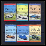 Bequia 82 - Série Voiture (Cars Car Automobiles Voitures) 8 Valeurs Cote 12 MNH ** - Cars