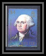 Belize 478 - N° 69 Timbre Bloc Washington Présidents Des USA Cote 8.5 MNH ** - George Washington