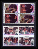 Tuvalu- 49A - N° 377/80 Reine Élisabeth II (queen Mother) (british Royal Family) PAIRE Cote 25 Euros MNH ** - Familles Royales