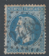 Lot N°83663  N°29A, Oblitéré GC 2448 MONTELIMAR(25), Indice 2, Rouille - 1863-1870 Napoleone III Con Gli Allori