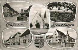 71489269 Kenzingen Panorama Markt Brunnen Kirche Kenzingen - Other & Unclassified