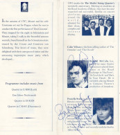 Richard McCabe Prunella Scales Double Hand Signed Theatre Flyer - Actores Y Comediantes 