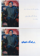 Walter Oelert Physicist First Antihydrogen Atom 8x6 Hand Signed Photo - Schauspieler Und Komiker