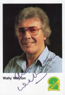 Wally Whyton Radio 2 DJ Vintage Hand Signed BBC Photo - Actors & Comedians