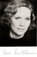 Liv Ullman Of Ingmar Bergman Norwegian Actress Hand Signed Photo - Acteurs & Comédiens