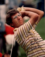 Hale Irwin US Golf Open Champion 10x8 Large Hand Signed Photo - Acteurs & Comédiens