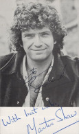 Martin Shaw As Doyle In The Professionals Vintage Hand Signed Photo - Actors & Comedians