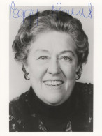 Peggy Mount Dr Who Oliver RARE Hand Signed Photo - Actors & Comedians