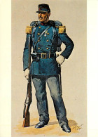 Format - 148 X 108 Mms - Art Peinture - Costumes Militaires - Gouache De Rousselot - 14 - Infanterie De Marine 1895 - CP - Paintings