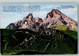 12076541 - Berge Mit Gesichtern Koenig Watzmann Mit - Andere & Zonder Classificatie