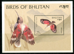 Bhutan (Bhoutan) - 1990 - Birds: Hummingbirds - Yv Bf 242 - Colibris