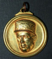 WWII - Pendentif Médaille De La Libération 1944 "Charles De Gaulle" Résistance - WW2 - 1939-45