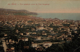 Nice - Vue Générale Prise Du Parc Impérial - Mehransichten, Panoramakarten