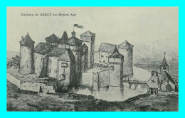 A875 / 235 71 - Chateau De SERCY Au Moyen Age - Autres & Non Classés