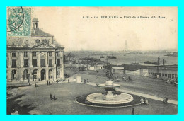 A878 / 339 33 - BORDEAUX Place De La Bourse Et La Rade - Bordeaux