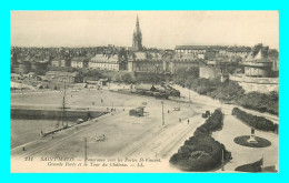 A880 / 075 35 - SAINT MALO Panorama Vers Les Portes St Vincent Grande Porte Et Tour Du Chateau - Saint Malo