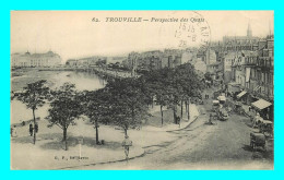 A884 / 099 14 - TROUVILLE Perspective Des Quais - Trouville