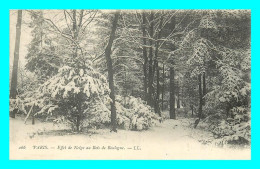 A884 / 055 75 - PARIS Effet De Neige Au Bois De Boulogne - Other & Unclassified