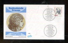 "BUNDESREPUBLIK DEUTSCHLAND" 1992, Mi. 1582 FDC (L2255) - 1981-1990