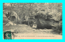 A896 / 111 77 - Foret De FONTAINEBLEAU Grotte Des Montussiennes Mont Ussy - Fontainebleau