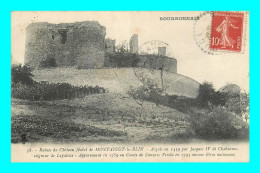 A898 / 313 03 - Ruines Du Chateau Féodal De MONTAIGUT Le BLIN - Autres & Non Classés