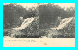 A904 / 403 INDE Voyage Aux Indes Ile De Java Cascade - Carte Stéréoscopique - Indien