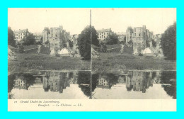 A904 / 417  Grand Duché Du Luxembourg Beaufort Chateau - Carte Stéréoscopique - Gröden
