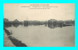 A904 / 163 94 - ALFORTVILLE Inondations Janvier 1910 Ile Saint Pierre Meule Apportée Par Les Eaux - Alfortville