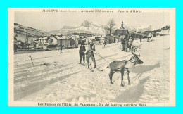 A905 / 137 74 - MEGEVE Rennes De L'Hotel Du Panorama En Ski Joering Derriere Neva - Megève