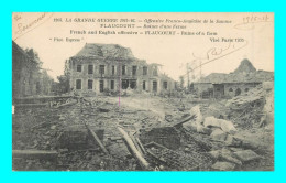 A908 / 175 80 - FLAUCOURT Ruines D'une Ferme - Guerre 1914 - Autres & Non Classés