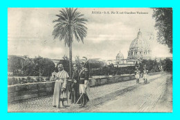 A908 / 339 ROME Roma S. S. Pio X Nel Giardino Vaticano - Andere & Zonder Classificatie