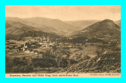 A908 / 349  GRASMERE Easdale And Helm Crag From Above Town End - Altri & Non Classificati