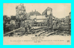 A907 / 185 02 - CHAUNY Nos Poilus Occupés Au Déblaiement Et A La Refction Des Routes 1917 - Chauny