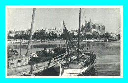 A909 / 253 Espagne PALMA DE MALLORCA Cathedrale Et La Lonja ( Bateau ) - Palma De Mallorca