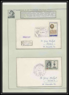 107 Pologne (Poland) 2 Lettre (cover Briefe) 1971 Copernic Copernicus Copernico Espace (space)  - Lettres & Documents