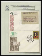 054 Pologne (Poland) 2 Lettre (cover Briefe) Pologne (Poland) 73 1973 Copernic Copernicus Copernico Espace (space)  - Lettres & Documents
