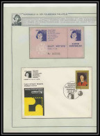 052 Pologne (Poland) Lettre (cover Briefe) 1973 + Billet Entrée Copernic Copernicus Copernico Espace (space)  - Covers & Documents