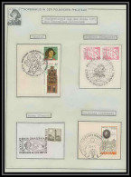 053 Pologne (Poland) 4 Fragments 1971 Copernic Copernicus Copernico Espace (space)  - Covers & Documents