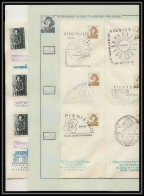 010 Pologne (Poland) 6 Lettre (cover Briefe) Completes 1973 Copernic Copernicus Copernico Espace (space)  - Cartas & Documentos