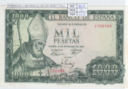 BILLETE ESPAÑA 1.000 PESETAS 1965 SIN SERIE P-151a.1 SIN CIRCULAR - Other & Unclassified