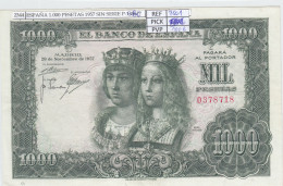 BILLETE ESPAÑA 1.000 PESETAS 1957 SIN SERIE P-149a EBC - Autres & Non Classés