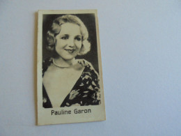 Pauline Garon  Chocolat RUBIS Chocolaterie Cinéma Stars Chromo Trading Card Film Star Vedette Célébrité  Photographie - Other & Unclassified