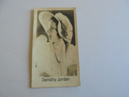 Dorothy Jordan  Chocolat RUBIS Chocolaterie Cinéma Stars Chromo Trading Card Film Star Vedette Célébrité  Photographie - Sonstige & Ohne Zuordnung