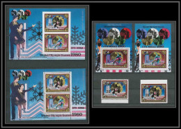 335 Corée (korea) Neuf ** MNH 2038/39 Bloc Jeux Olympiques (olympic Games) Moscou 80 Non Dentelé Imperf - Verano 1980: Moscu