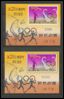 278 Corée (korea) Neuf ** MNH 26 Bloc Jeux Olympiques (olympic Games) Montreal Non Dentelé Imperf - Ete 1976: Montréal