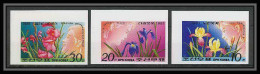 091 Corée (korea) Neuf ** MNH 2126/28 ORCHIDEES Non Dentelé Imperf - Orchidee