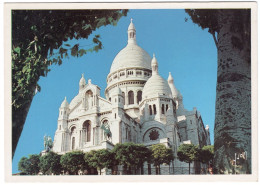 CPSM 75 PARIS  Le Sacré Coeur - "Couleurs Et Lumière De France" - Sacré Coeur