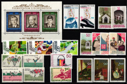 Liechtenstein Jahrgang 1988 Postfrisch #KO466 - Altri & Non Classificati