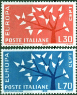 Italia Serie Completa Año 1962 Yvert Nr. 873/74 Nueva Europa CEPT - 1971-80: Neufs